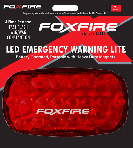 Foxfire FL263-R-MAG90 Large Signal Lite, 2x45lb Magnets, Red
