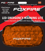 Foxfire FL263-A-MAG90 Large Signal Lite, 2x45lb Magnets, Amber