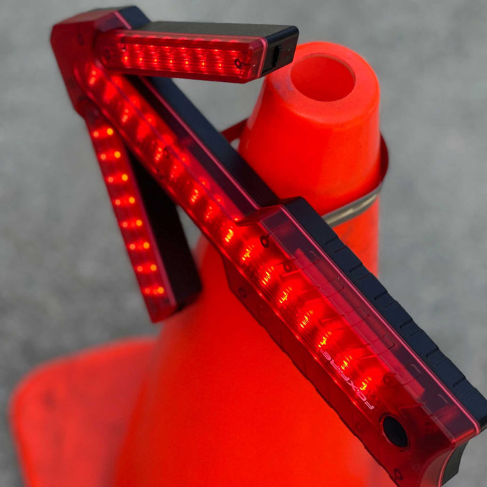 Foxfire LED Traffic Warning Arrow, Red