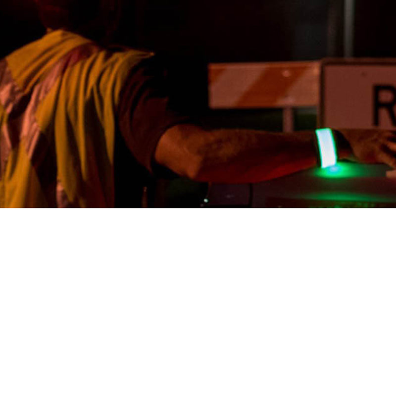 Foxfire LSB-G Lighted Safety Band, Green